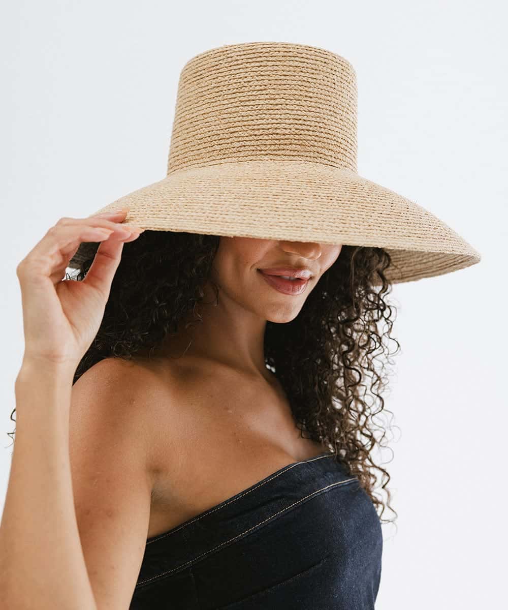Packable Straw Bucket Hat