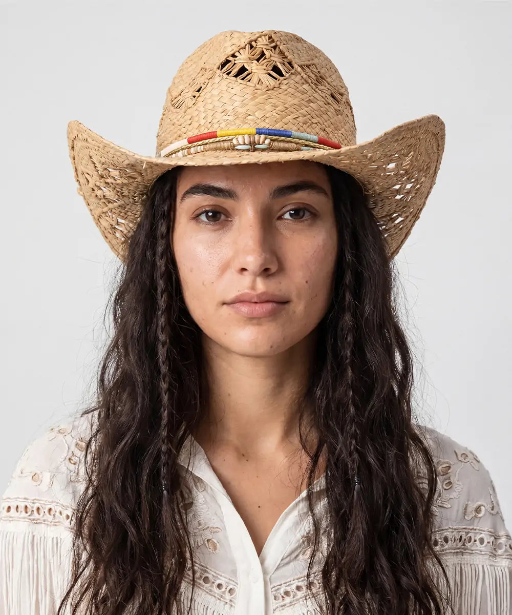 Cowboy Straw Hat Wilderness Highway