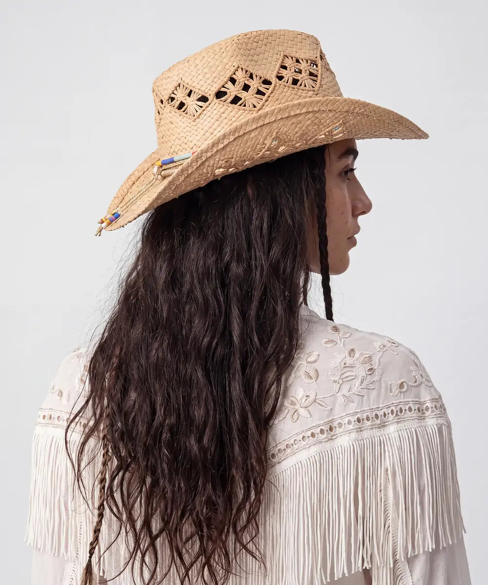 Cowboy Straw Hat Wilderness Highway